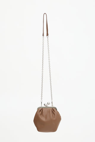 Max Mara Weekend Leather Pasticcino Bag