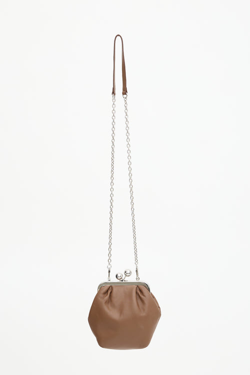 Max Mara Weekend Leather Pasticcino Bag