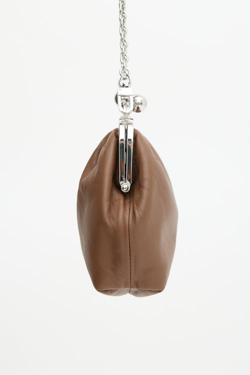 Max Mara Weekend Leather Pasticcino Bag