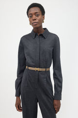 Max Mara Wool Fano Jumpsuit