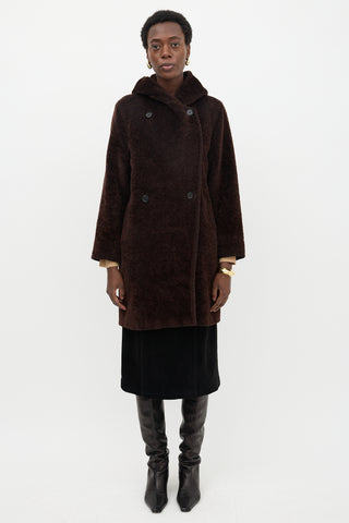 Max Mara Wool Hooded Coat
