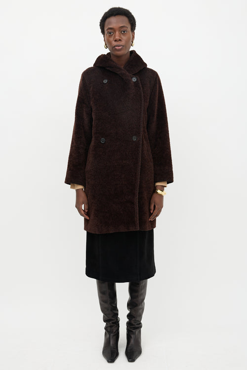 Max Mara Wool Hooded Coat