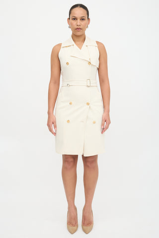 Max Mara Wool Veranda Trench Dress