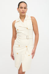 Max Mara Wool Veranda Trench Dress
