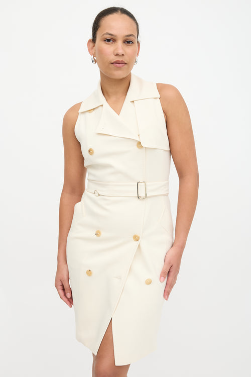 Max Mara Wool Veranda Trench Dress