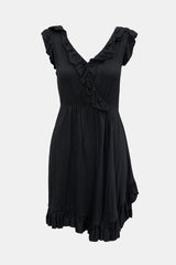McQueen 2006 Crinkled Silk Satin Dress