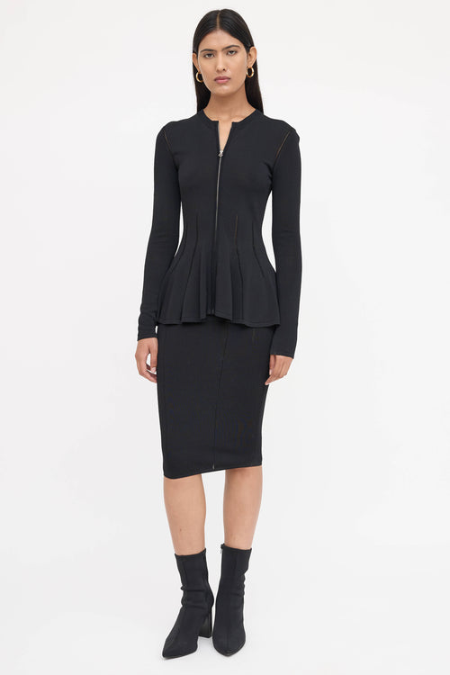 McQ Knit Zip Co-Ord Set