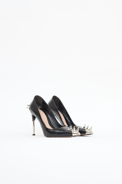 McQueen Punk Spine Pump