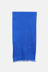 McQueen Wool Skull Clover Scarf