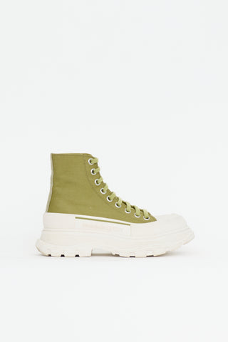 McQueen Canvas Tread Slick Sneaker