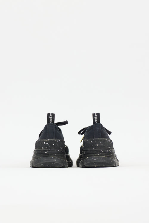 McQueen Canvas Speckled Tread Slick Sneaker