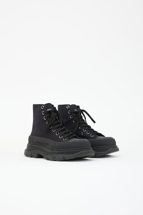 McQueen Canvas Tread Slick Sneaker
