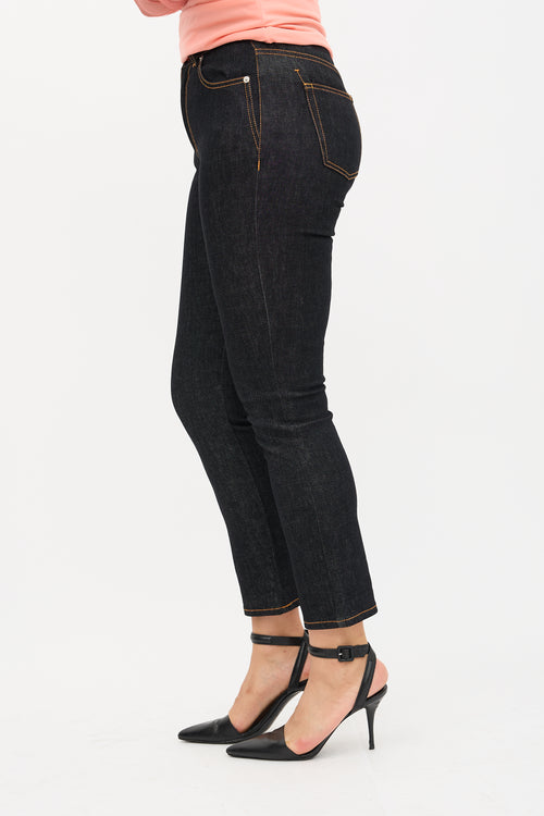 McQueen Contrast Stitch Jeans
