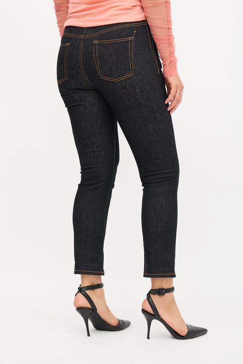 McQueen Contrast Stitch Jeans