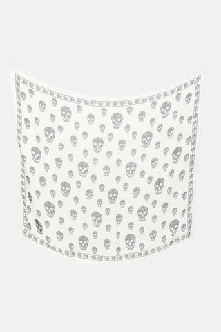 McQueen Skull Scarf