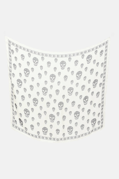 McQueen Skull Scarf
