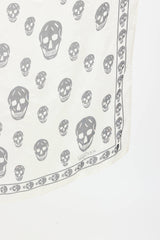 McQueen Skull Scarf