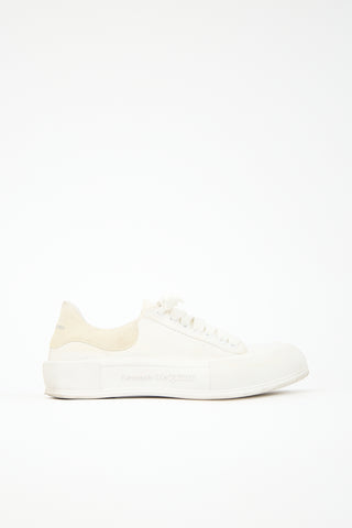 McQueen Deck Plimsoll Sneaker