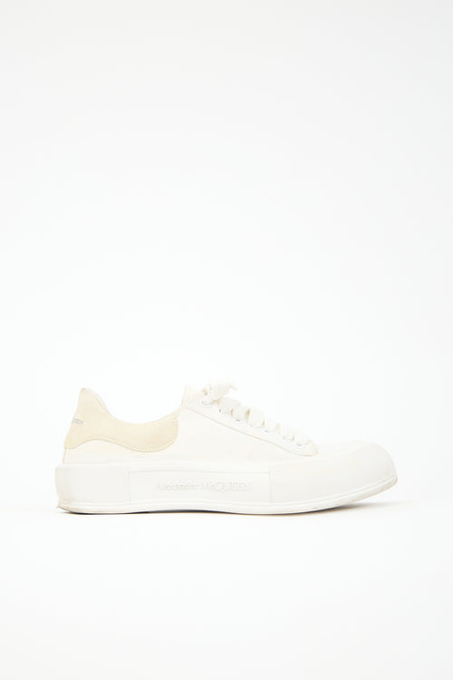 McQueen Deck Plimsoll Sneaker