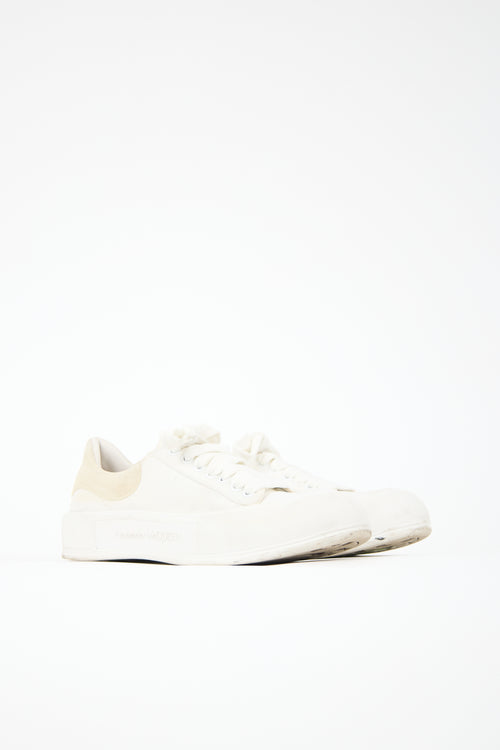 McQueen Deck Plimsoll Sneaker