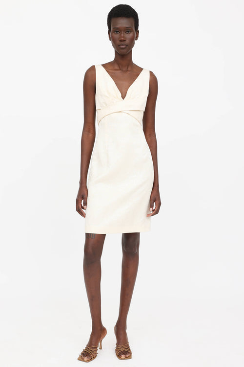 McQueen FW 2005 Brocade Sleeveless Dress