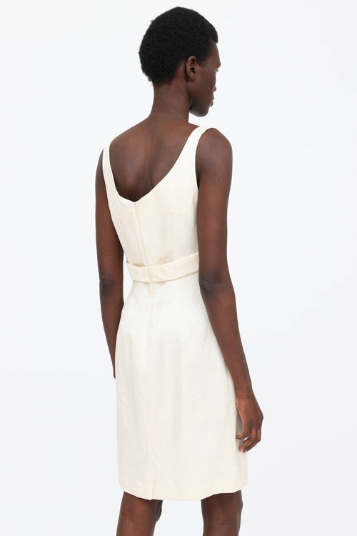 McQueen FW 2005 Brocade Sleeveless Dress