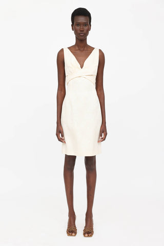 McQueen FW 2005 Brocade Sleeveless Dress