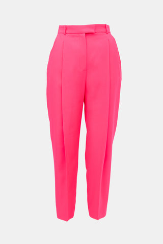 McQueen Fluorescent Tapered Leg Trouser