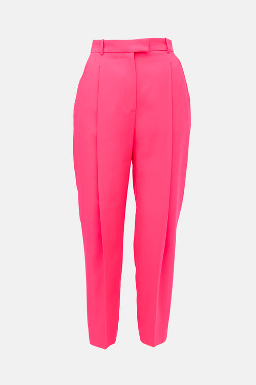 McQueen Fluorescent Tapered Leg Trouser