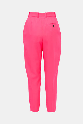 McQueen Fluorescent Tapered Leg Trouser