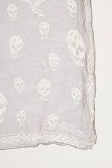 McQueen Skull Scarf