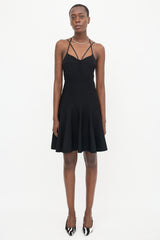 McQueen Knit Flared Dress
