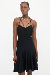 McQueen Knit Flared Dress