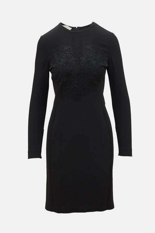 Stella McCartney Embroidered Heart Dress