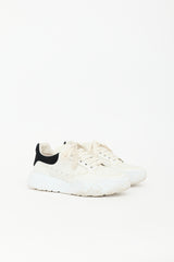 McQueen Leather Oversized Court Sneaker