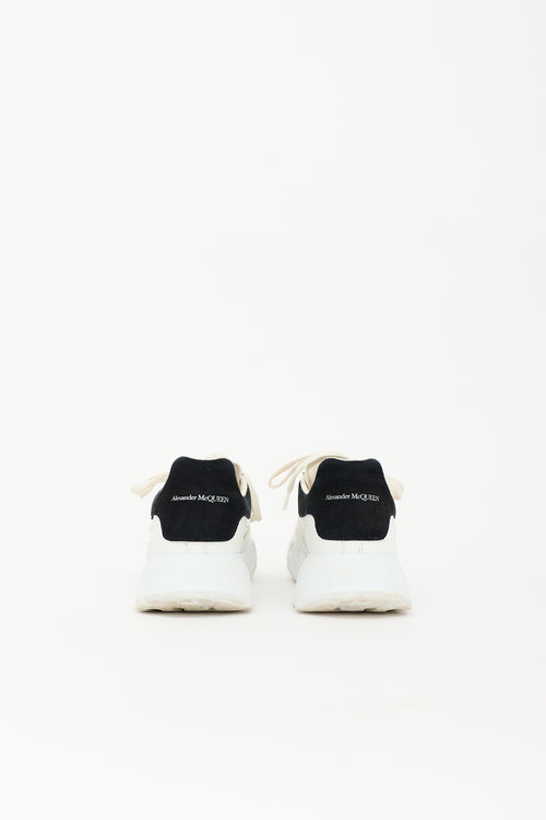 McQueen Leather Oversized Court Sneaker
