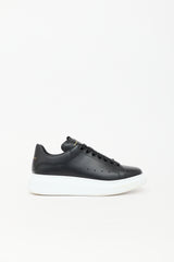 McQueen Leather Oversized Low Sneaker