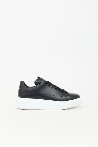 McQueen Leather Oversized Low Sneaker