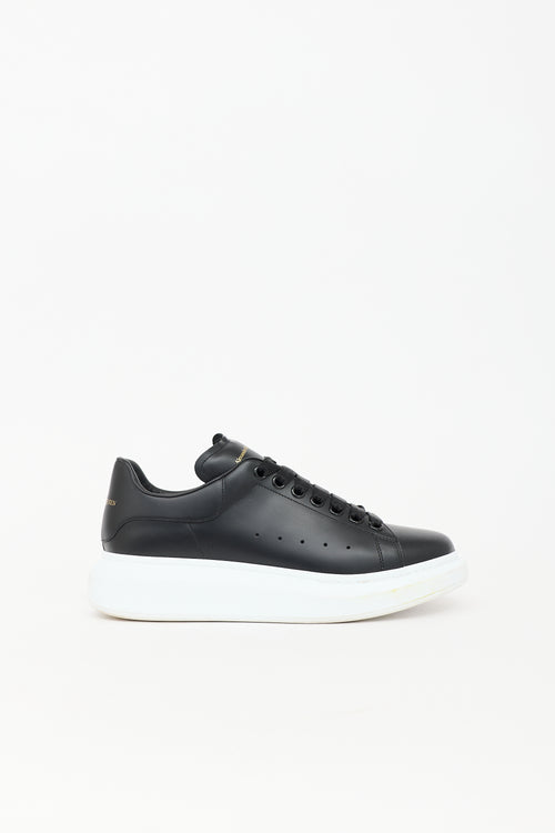 McQueen Leather Oversized Low Sneaker