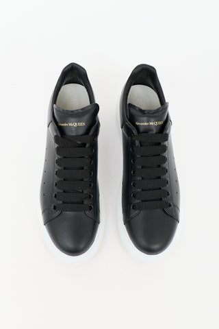 McQueen Leather Oversized Low Sneaker