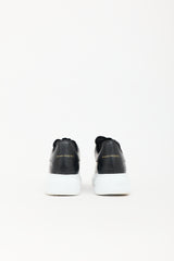 McQueen Leather Oversized Low Sneaker