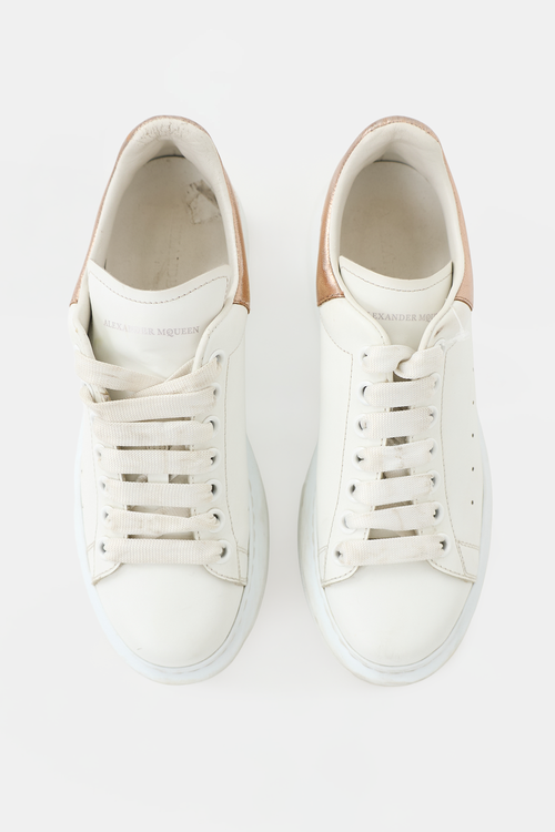 McQueen Leather Oversized Sneaker