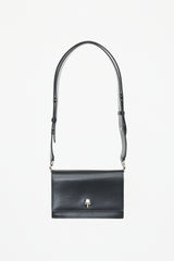 McQueen Leather Small Biker Shoulder Bag