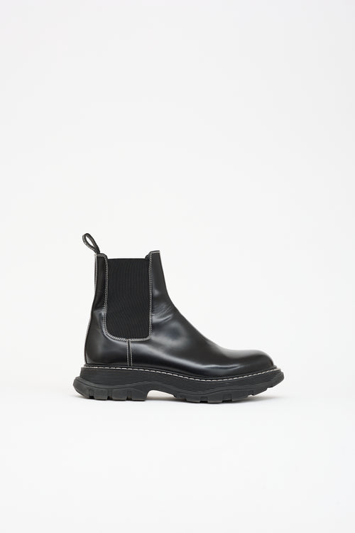 McQueen Leather Chelsea Boot