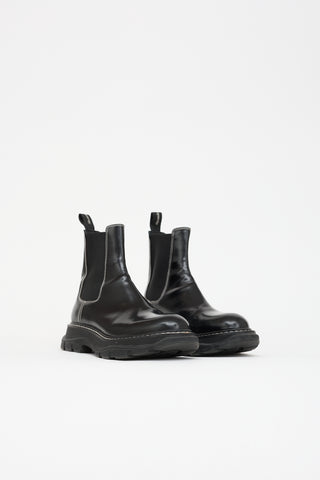 McQueen Leather Chelsea Boot