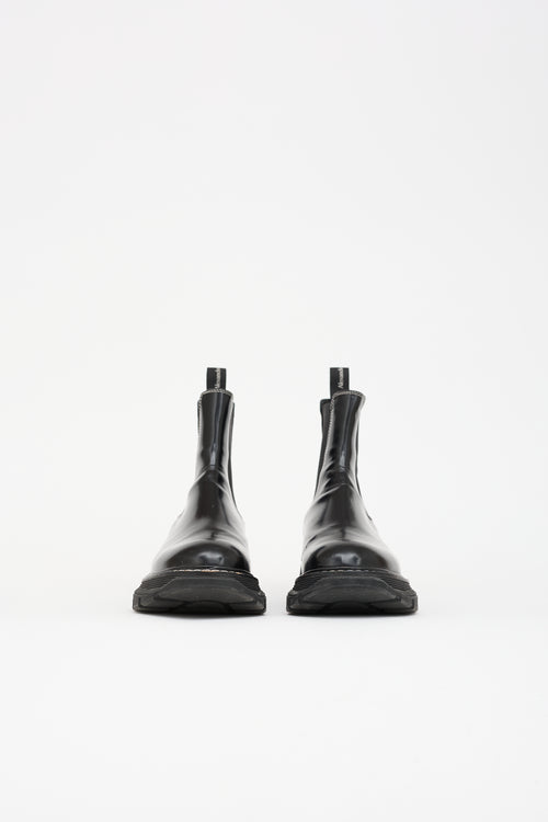 McQueen Leather Chelsea Boot