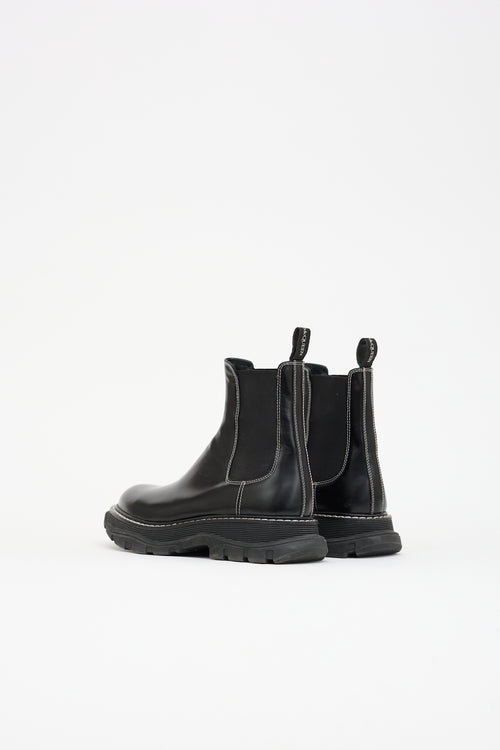 McQueen Leather Chelsea Boot