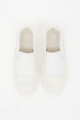 McQueen Leather Deck Skate Plimsoll Sneaker