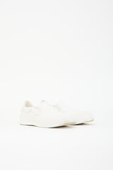 McQueen Leather Deck Skate Plimsoll Sneaker