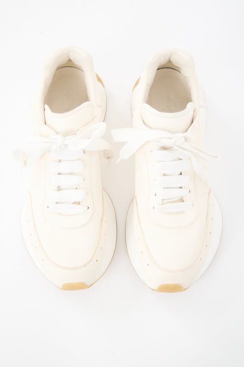 McQueen Leather Sprint Sneaker